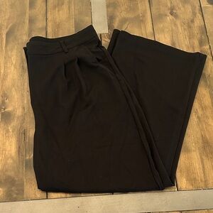 Elegant Black Wide Leg Pants